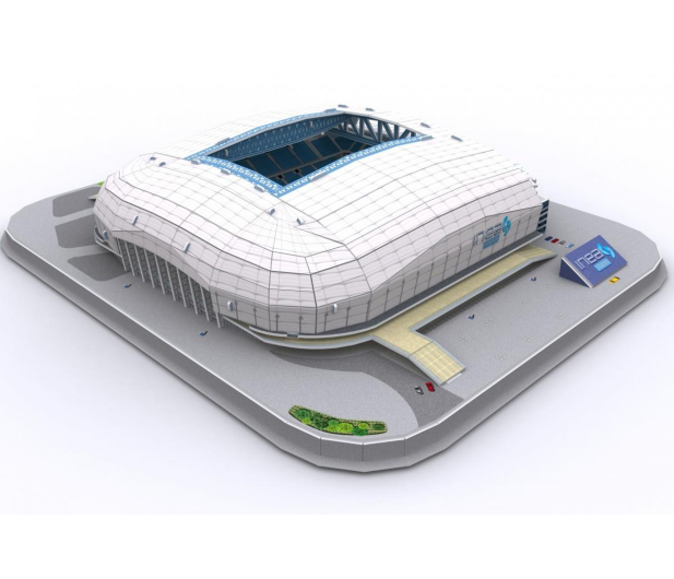 Cubic fun Puzzle 3D Stadion Inea Poznan - 548675 - zdjęcie 2